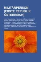 Militärperson (Erste Republik Österreich)