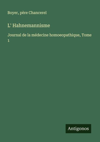 L' Hahnemannisme