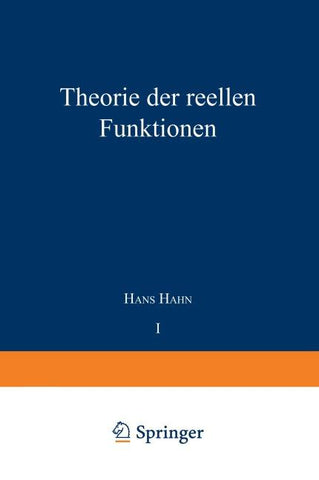 Theorie der reellen Funktionen
