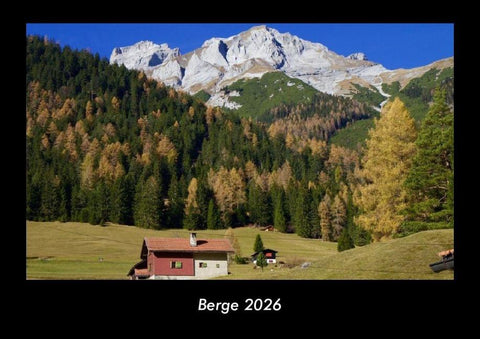 Berge 2026 Fotokalender DIN A3