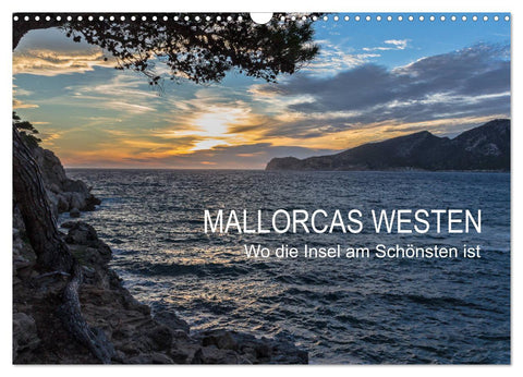 Mallorcas Westen (Wandkalender 2026 DIN A3 quer), CALVENDO Monatskalender