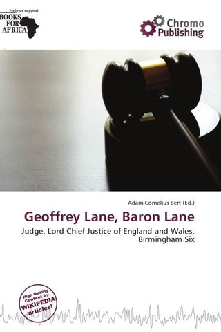 Geoffrey Lane, Baron Lane