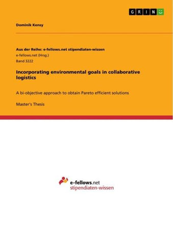 Incorporating environmental goals in collaborative logistics