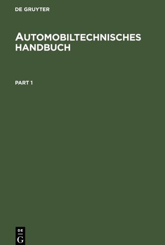 Automobiltechnisches Handbuch