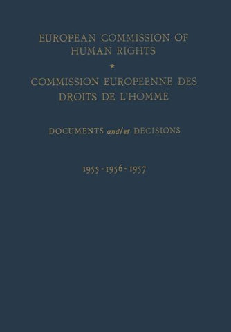 European Commission of Human Rights / Commission Europeenne des Droits de l’Homme