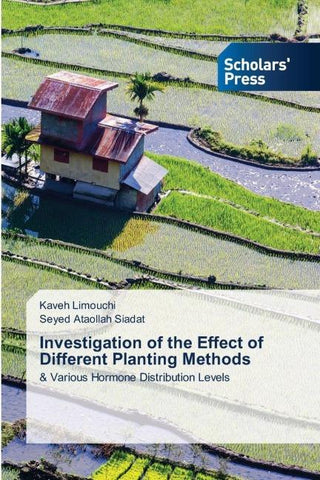 Investigation of the Effect of Different Planting Methods