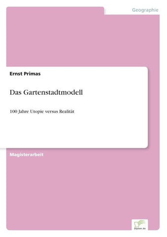 Das Gartenstadtmodell