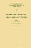 Henry More (1614–1687) Tercentenary Studies