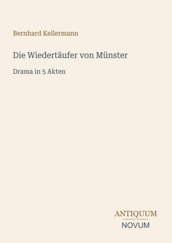 Die Wiedertäufer von Münster