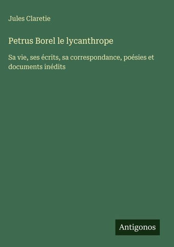 Petrus Borel le lycanthrope