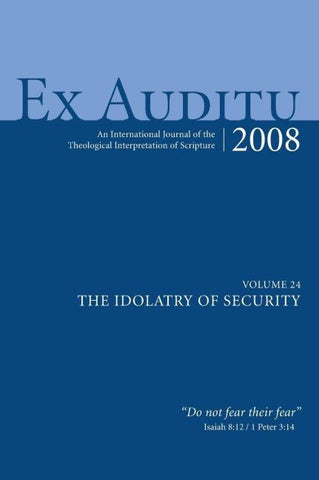 Ex Auditu - Volume 24