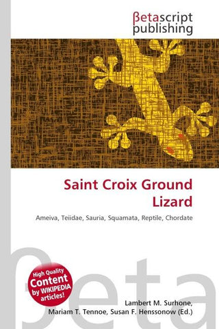 Saint Croix Ground Lizard