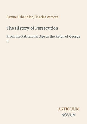 The History of Persecution