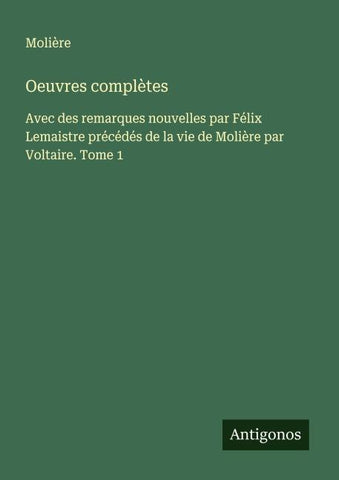 Oeuvres complètes