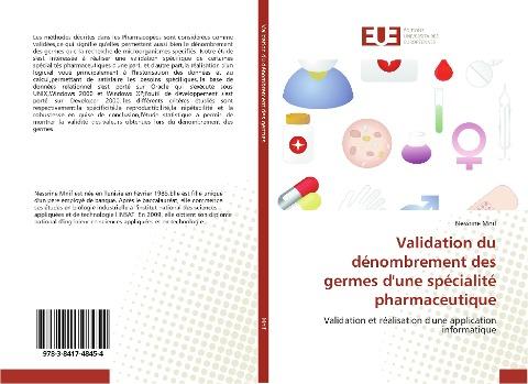 Validation du dénombrement des germes d'une spécialité pharmaceutique