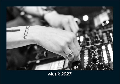 Musik 2027 Fotokalender DIN A5