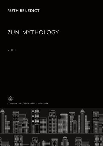 Zuni Mythology Vol.1