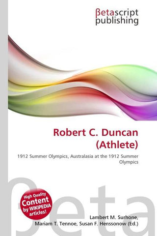 Robert C. Duncan (Athlete)