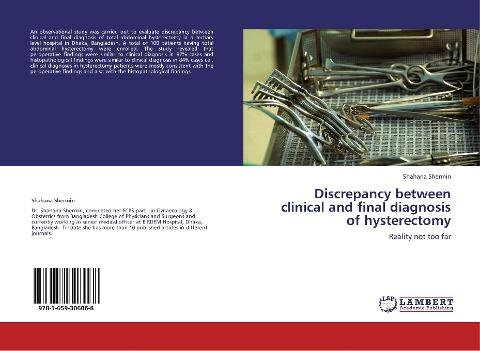 Discrepancy between clinical and final diagnosis of hysterectomy