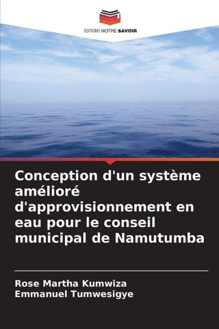 Conception d'un système amélioré d'approvisionnement en eau pour le conseil municipal de Namutumba