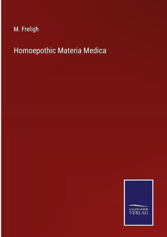Homoepothic Materia Medica