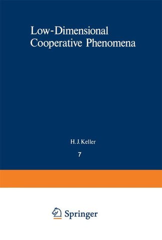 Low-Dimensional Cooperative Phenomena