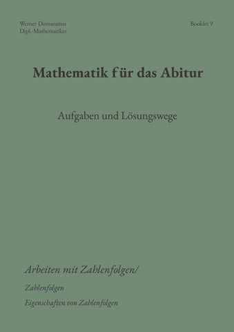 Mathematik für das Abitur