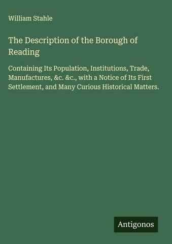 The Description of the Borough of Reading