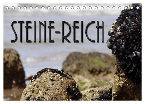 Steine-Reich (Tischkalender 2026 DIN A5 quer), CALVENDO Monatskalender