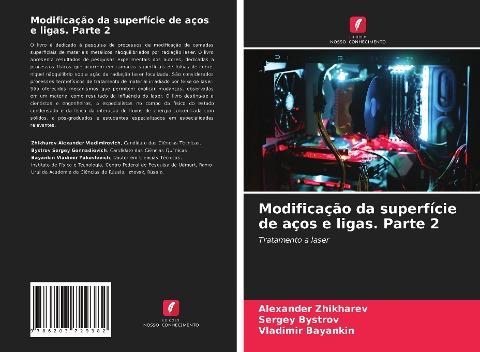 Modificação da superfície de aços e ligas. Parte 2