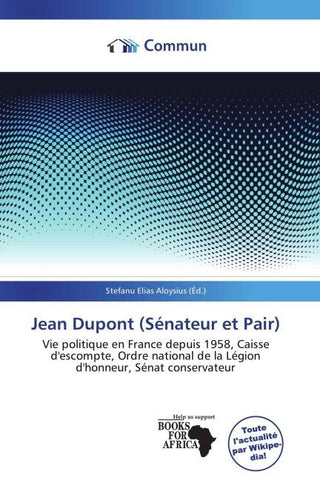 Jean Dupont (Sénateur et Pair)