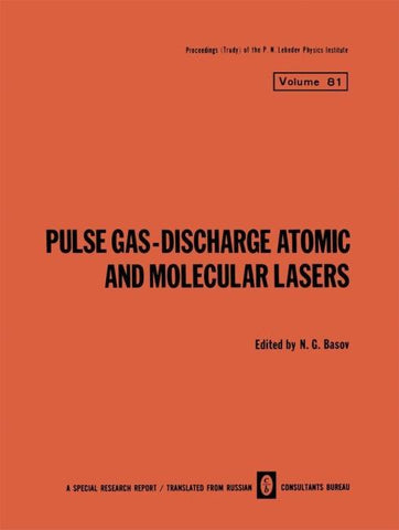 Pulse Gas-Discharge Atomic and Molecular Lasers