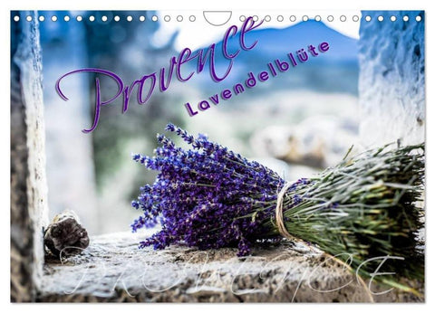 Provence - Lavendelblüte (Wandkalender 2026 DIN A4 quer), CALVENDO Monatskalender