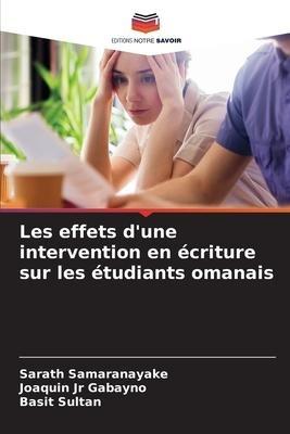 Les effets d'une intervention en écriture sur les étudiants omanais