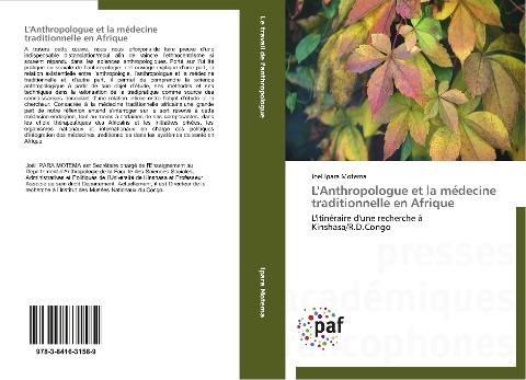 L'Anthropologue et la médecine traditionnelle en Afrique