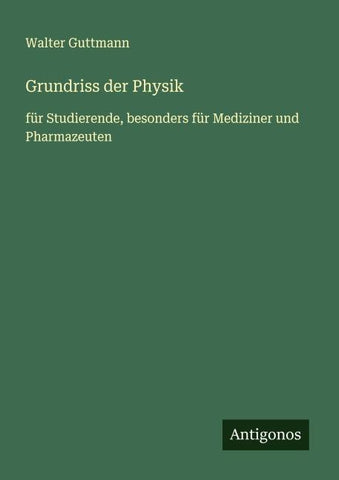 Grundriss der Physik