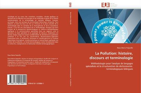 La Pollution: histoire, discours et terminologie