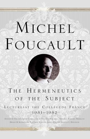 The Hermeneutics of the Subject
