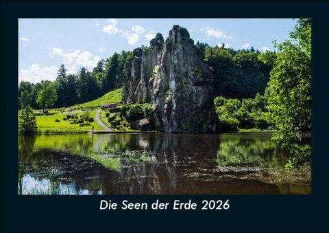 Die Seen der Erde 2026 Fotokalender DIN A5