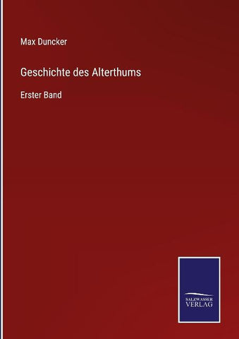 Geschichte des Alterthums