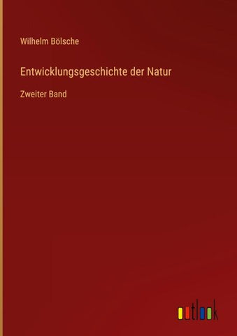 Entwicklungsgeschichte der Natur