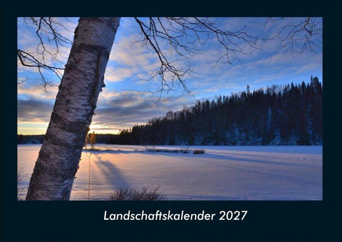 Landschaftskalender 2027 Fotokalender DIN A4