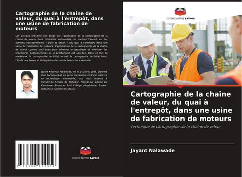 Cartographie de la chaîne de valeur, du quai à l'entrepôt, dans une usine de fabrication de moteurs