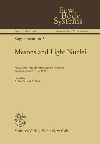 Mesons and Light Nuclei