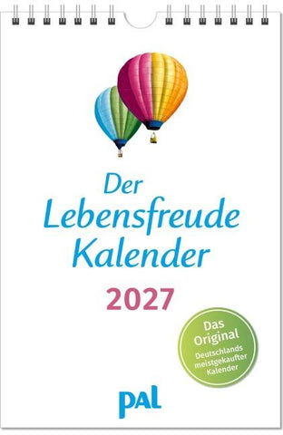 Der Lebensfreude-Kalender 2027