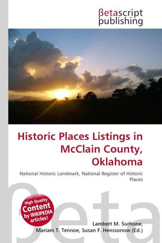 Historic Places Listings in McClain County, Oklahoma