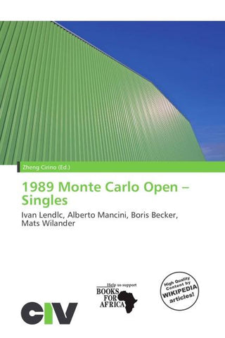1989 Monte Carlo Open - Singles