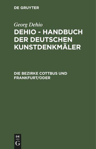 Die Bezirke Cottbus und Frankfurt/ Oder