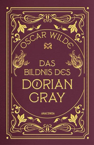 Oscar Wilde, Das Bildnis des Dorian Gray. Gebunden In Cabra-Leder mit Goldprägung