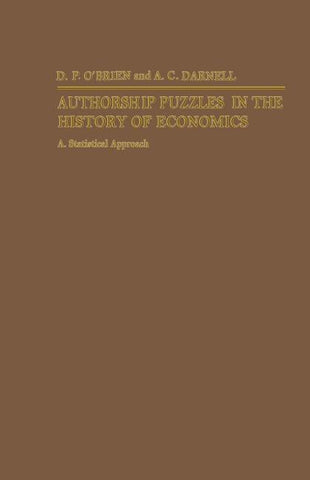 Authorship Puzzles in the History of Economics